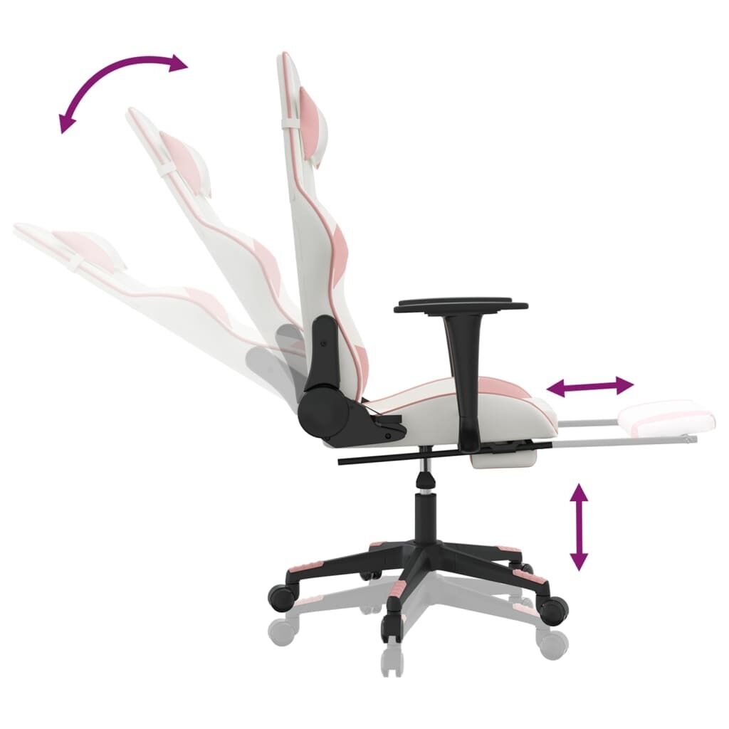 Gaming Chair with Footrest Faux Leather Price