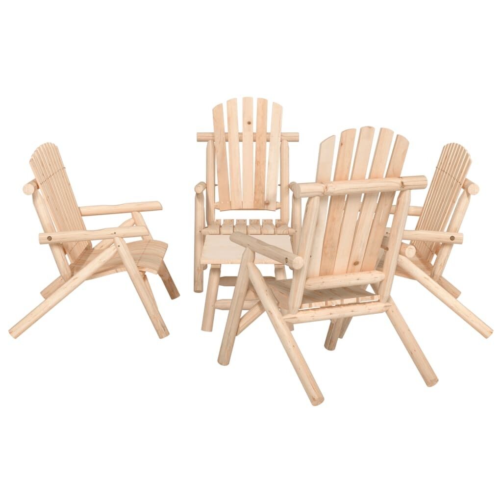 Garden Lounge Set Solid Wood Spruce Price