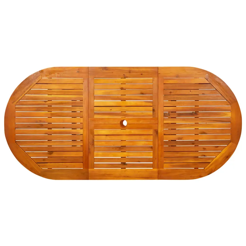 Garden Dining Table Solid Acacia Wood Price