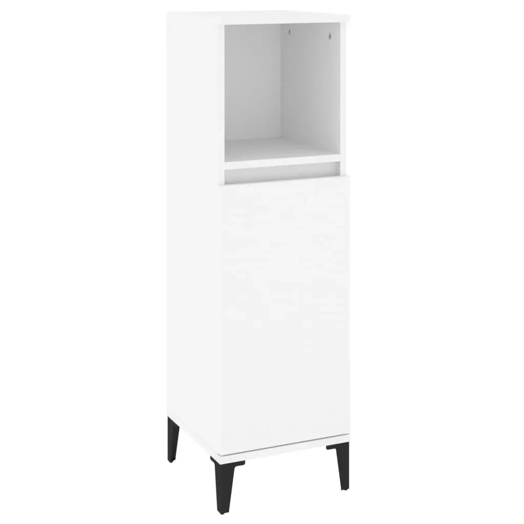 3 Piece Bathroom Furniture Set Engineered Wood Price