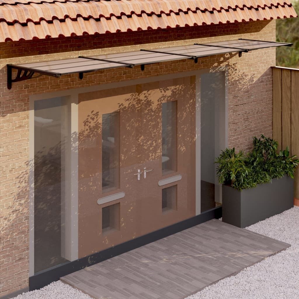 Door Canopy Black Polycarbonate Price