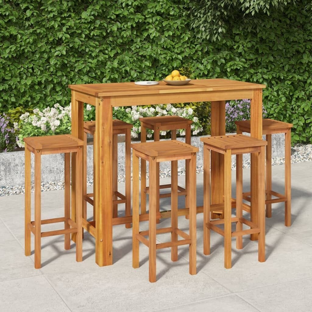 Garden Dining Set Solid Wood Acacia Price