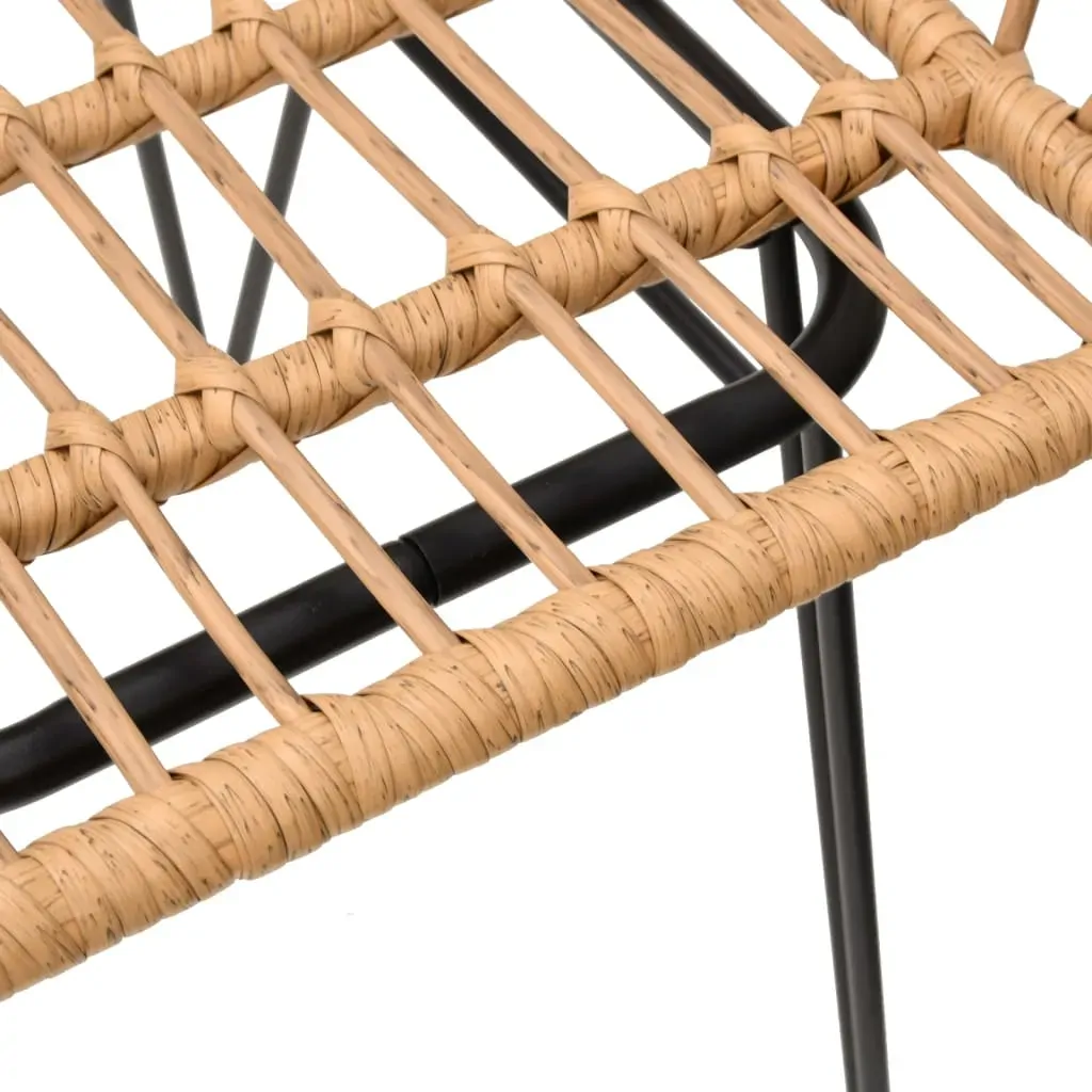 5 Piece Garden Dining Set Poly Rattan Price