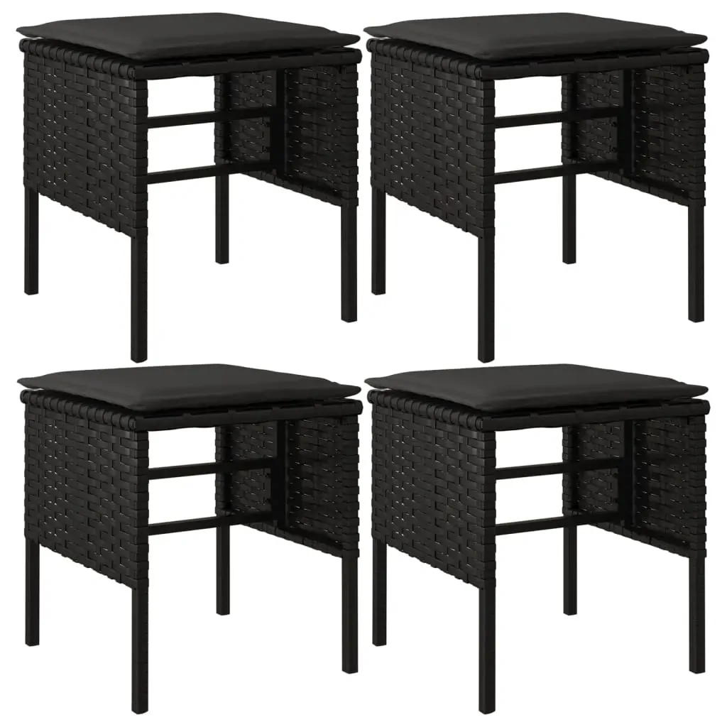6 Piece Garden Dining Set with Cushions Poly Rattan Price