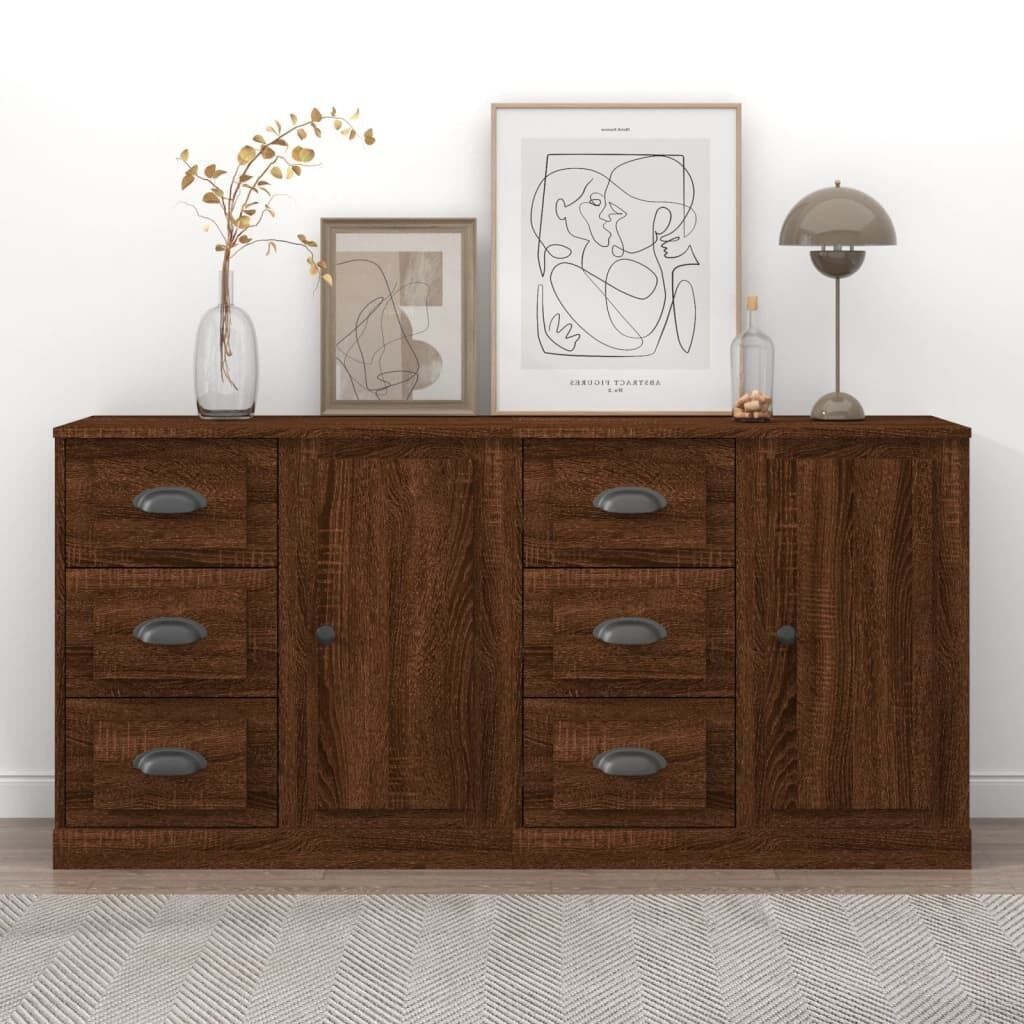 Sideboards 2 pcs Engineered Wood Price