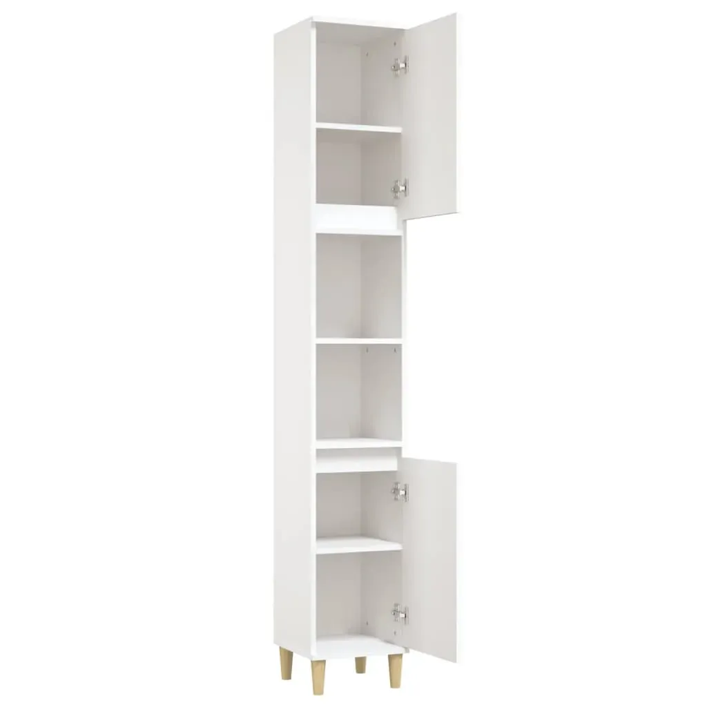 Bathroom Cabinet 30x30x190 cm Engineered Wood Price