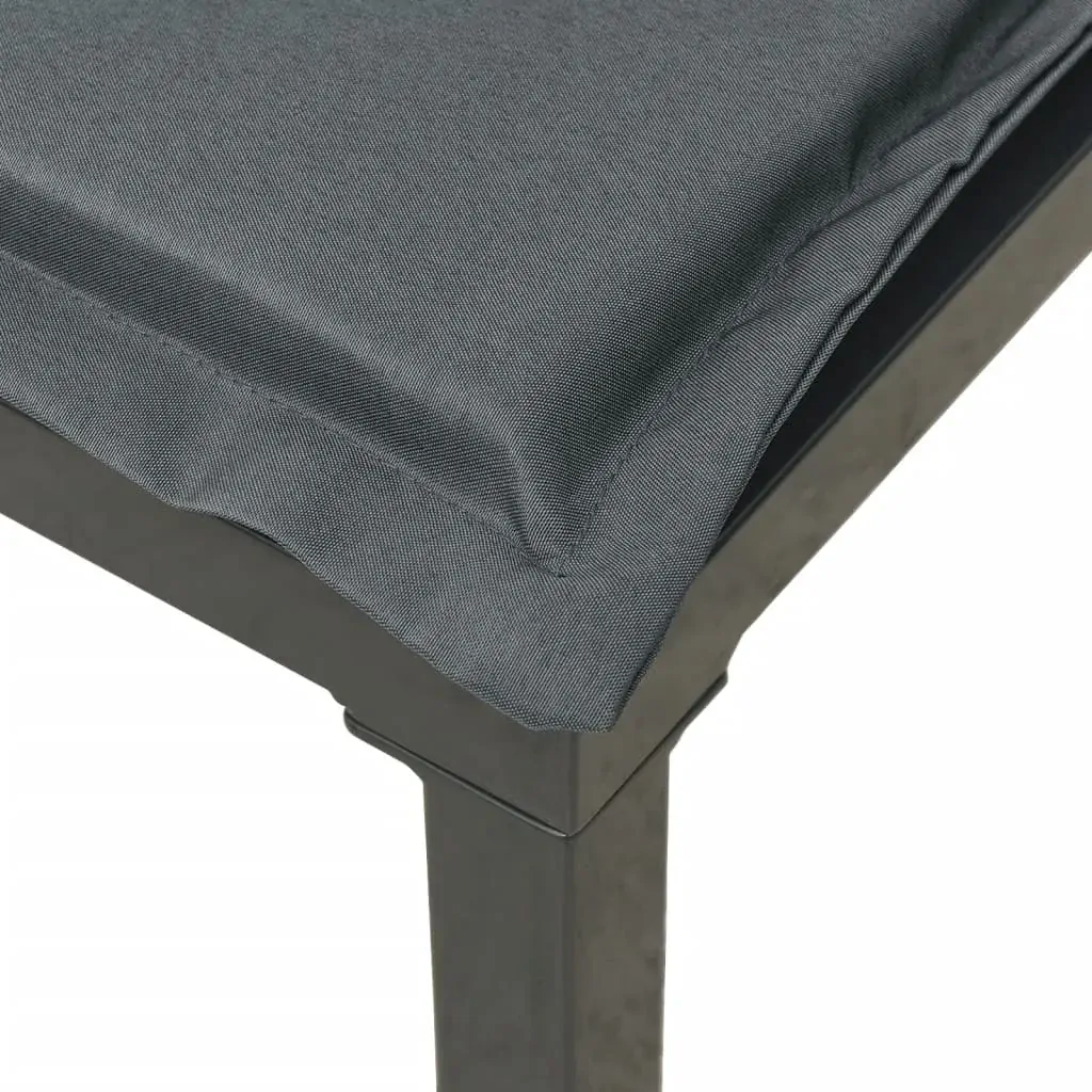 Garden Lounge Set Black and Grey Poly Rattan Price