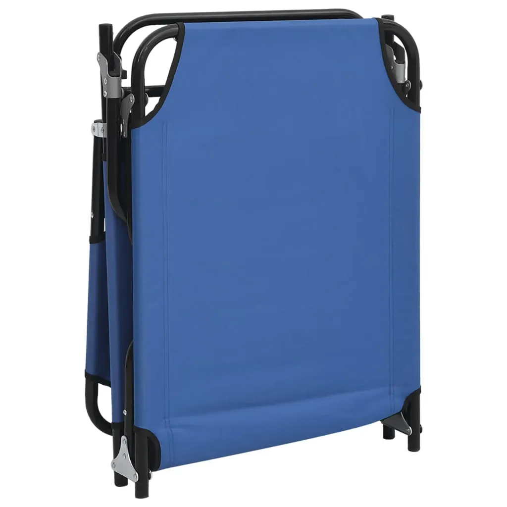 Folding Sun Lounger Oxford Fabric and Powder-coated Steel Price