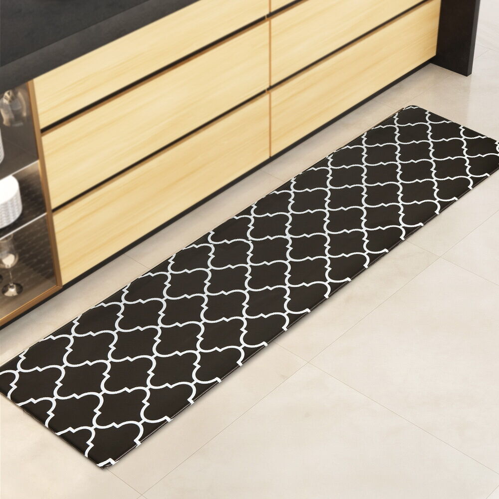 Kitchen Mat 45x180cm PVC Floor Rug Carpet Non-slip Gina Price