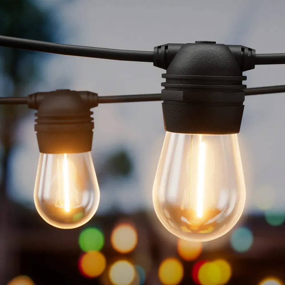 17m Solar Festoon Lights Outdoor LED String Light Christmas Party Decor 2pcs Price