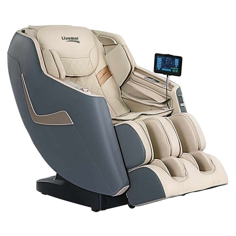 Livemor Massage Chair Electric Recliner Home Massager 3D Opal Price