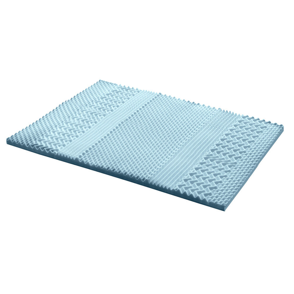 Giselle Bedding Memory Foam Mattress Topper 7-Zone 5cm Double Price