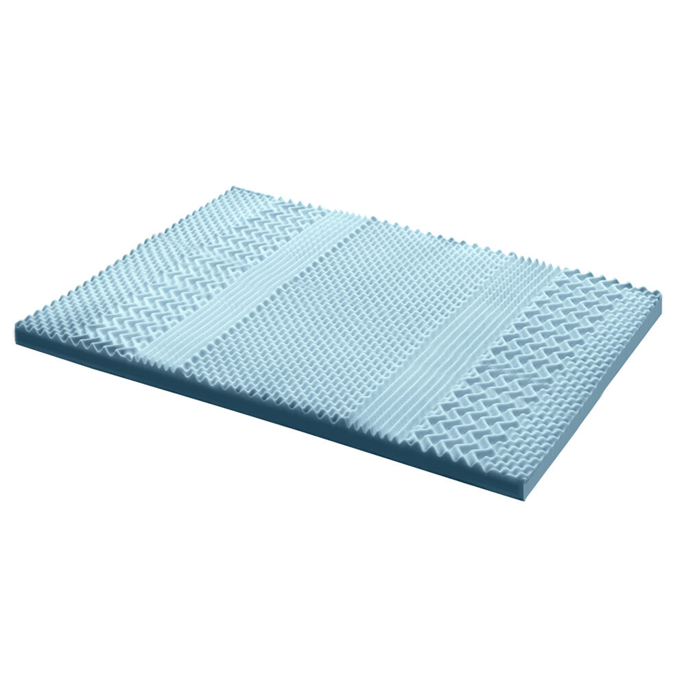 Giselle Bedding Memory Foam Mattress Topper 7-Zone 8cm Double Price