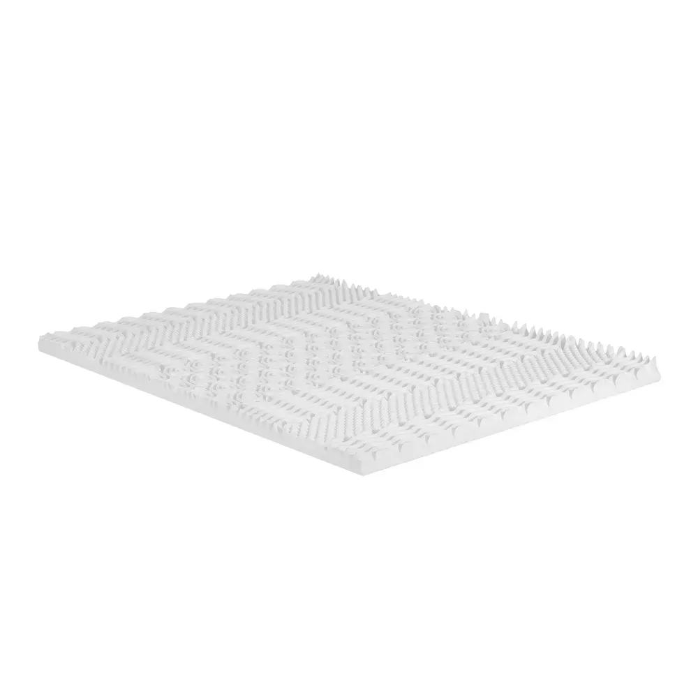 Memory Foam Mattress Topper 7-Zone Airflow Pad 8cm King White Price