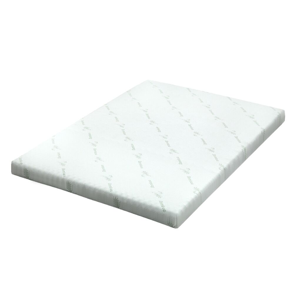 Memory Foam Mattress Topper Cool Gel Bed Mat Bamboo 10cm Single Price
