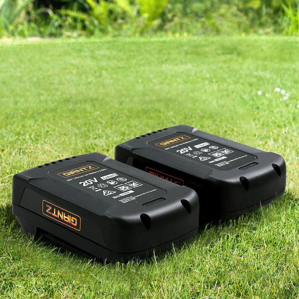 Giantz Lawn Mower 40V Battery Only Cordless 20V x2 Fits LI37 Price