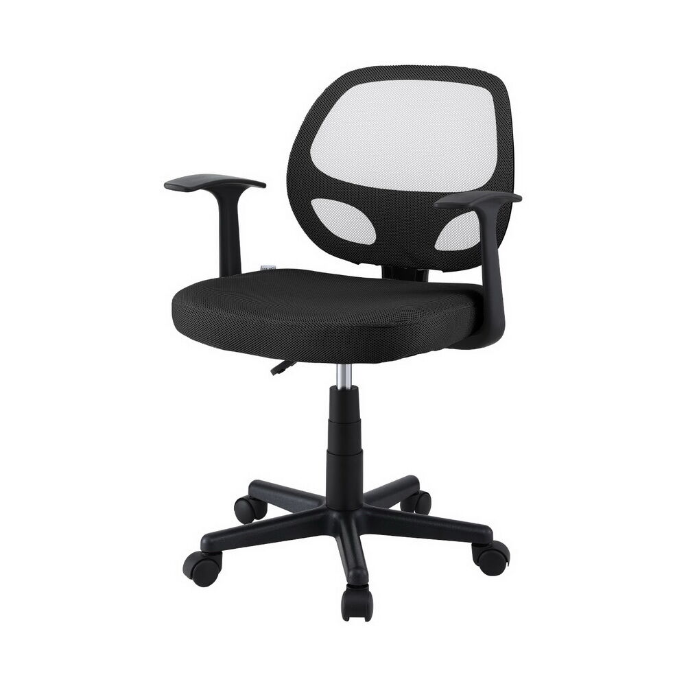 Artiss Mesh Office Chair Computer Gaming Desk Chairs Work Study Mid Back Black Price