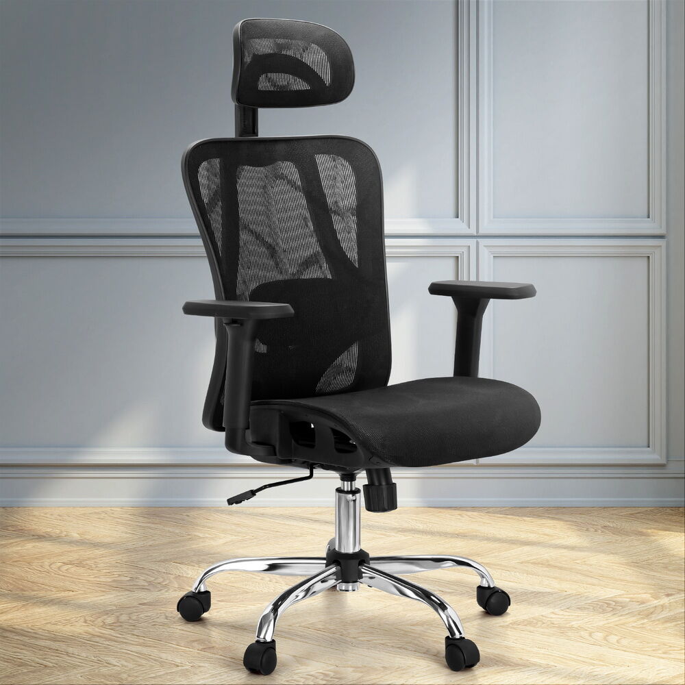 Artiss Ergonomic Office Chair Recline Black Price