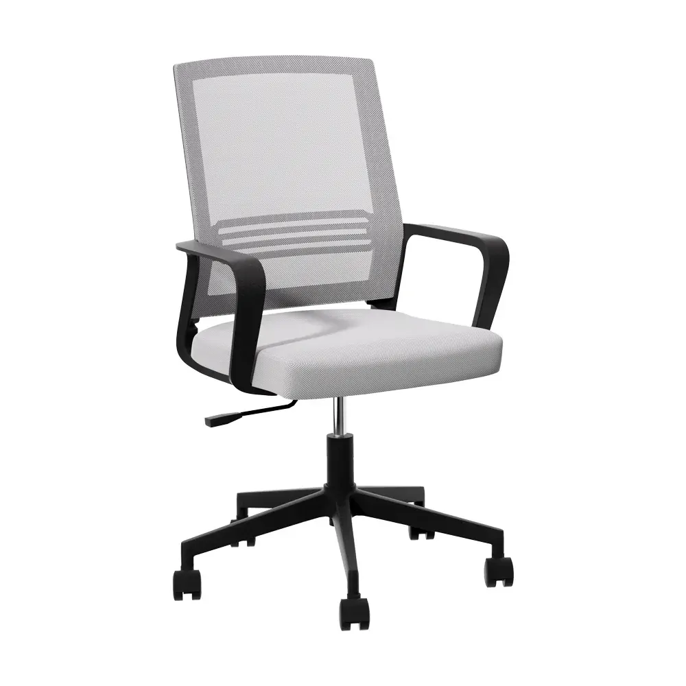 Mesh Office Chair Computer Gaming Desk Chairs Work Study Mid Back Grey Price