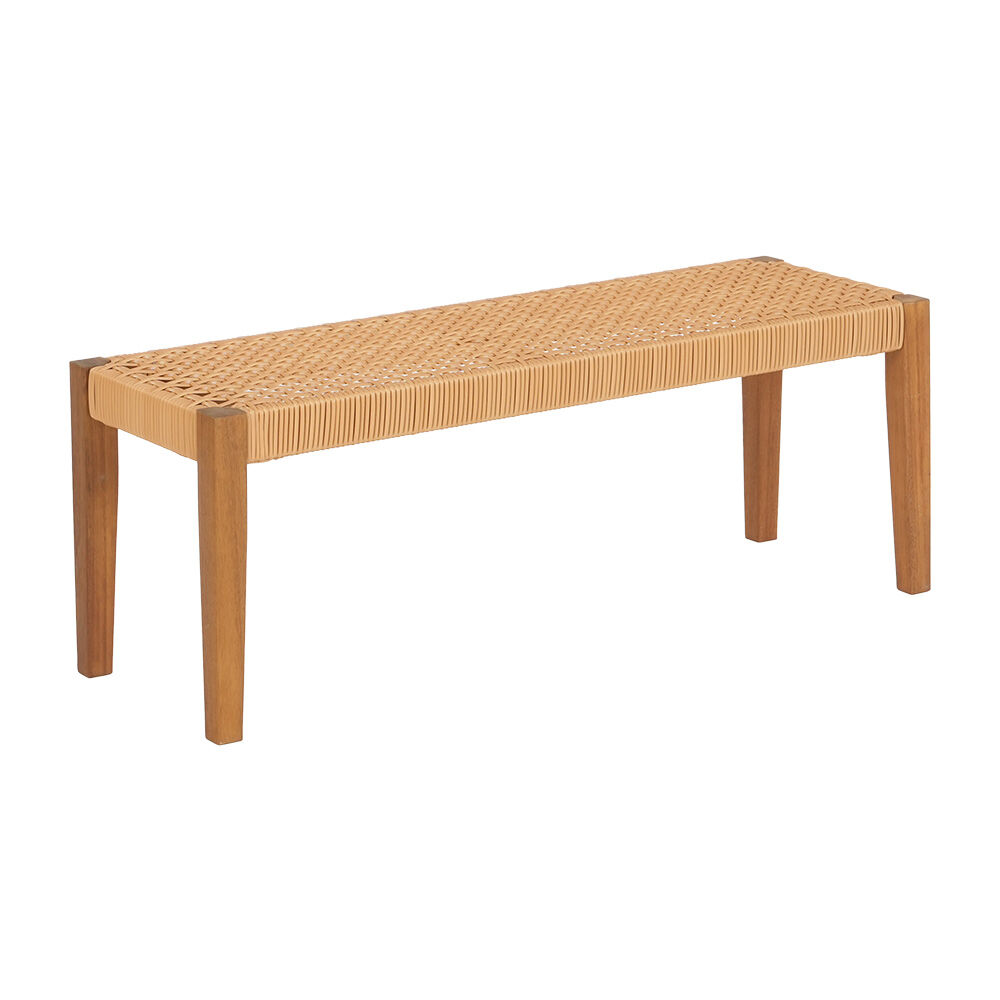 Gardeon Outdoor Garden Bench Seat Dining Acacia Wood 2-Seater Patio Furniture Price
