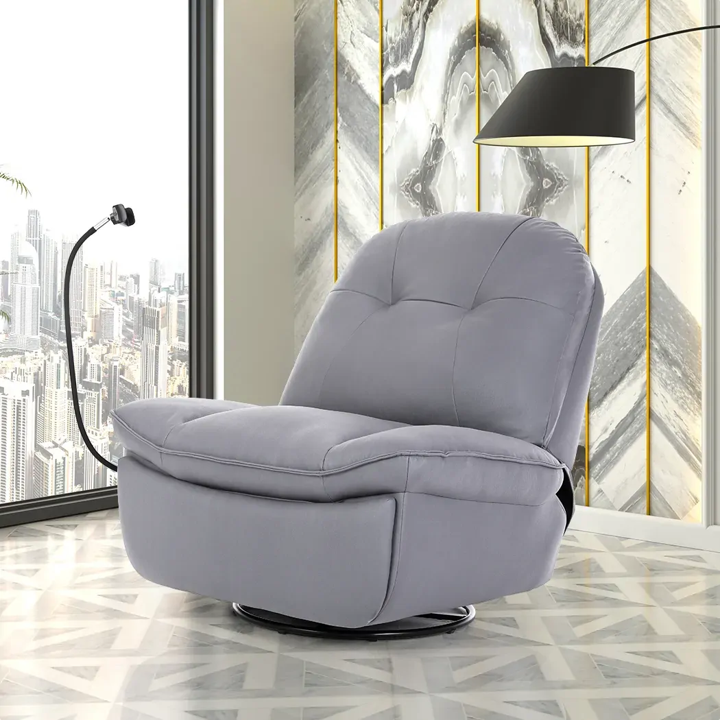 Recliner Chair Lounge 360?Swivel Black Price