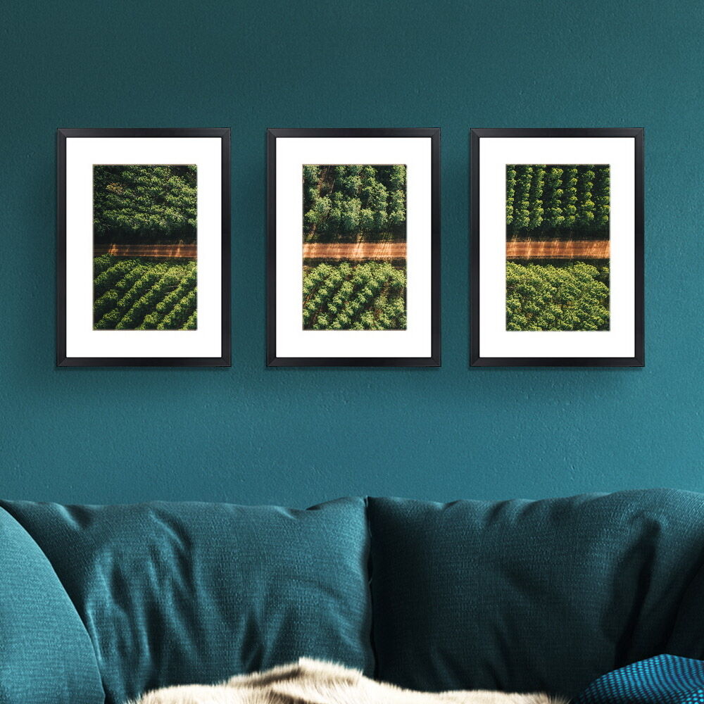 3 PCS Photo Frame Wall Set A3 Picture Home Decor Art Gift Present Black Price