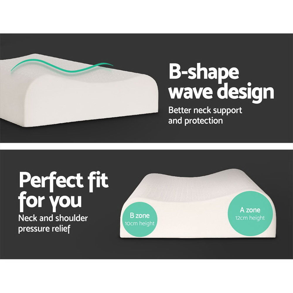 Natural Latex Pillow 2-Zone Twin Pack Price