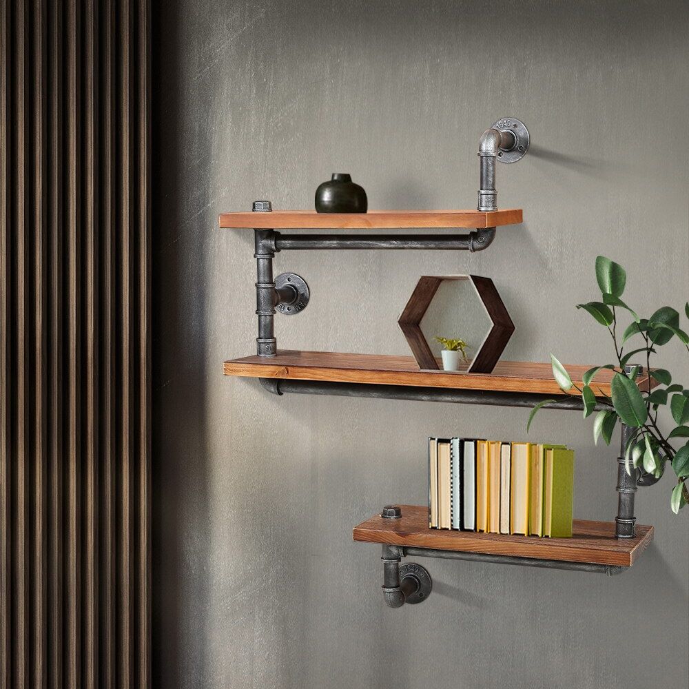 Floating DIY Pipe Shelf 3 Tiers - IONA Price