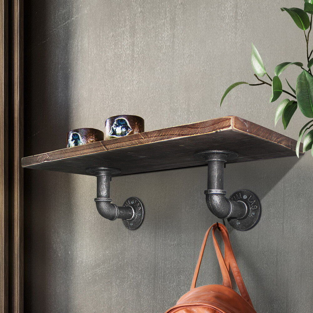 Floating DIY Pipe Shelf Metal Brackets Set of 8 Price