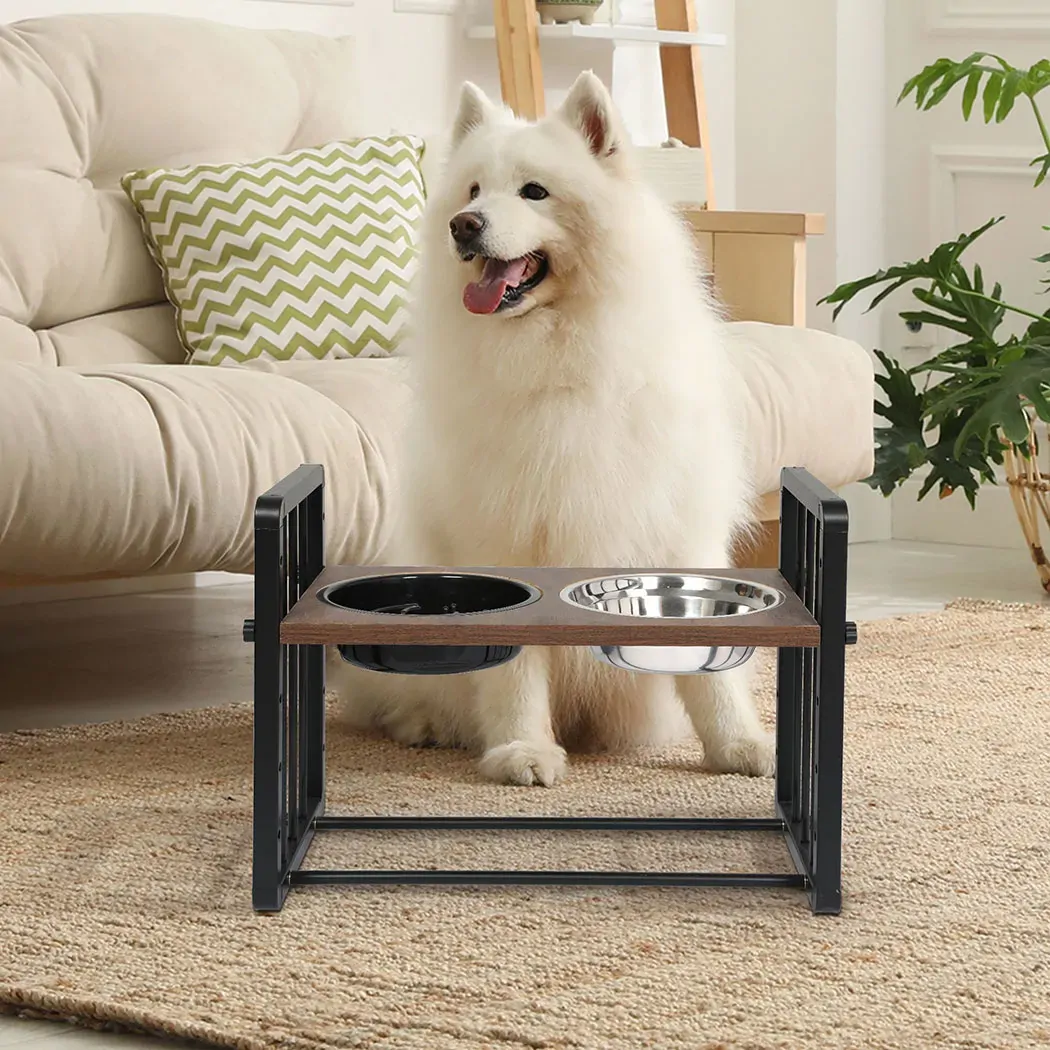 Adjustable Height Pet Feeder Elevated L Large Price