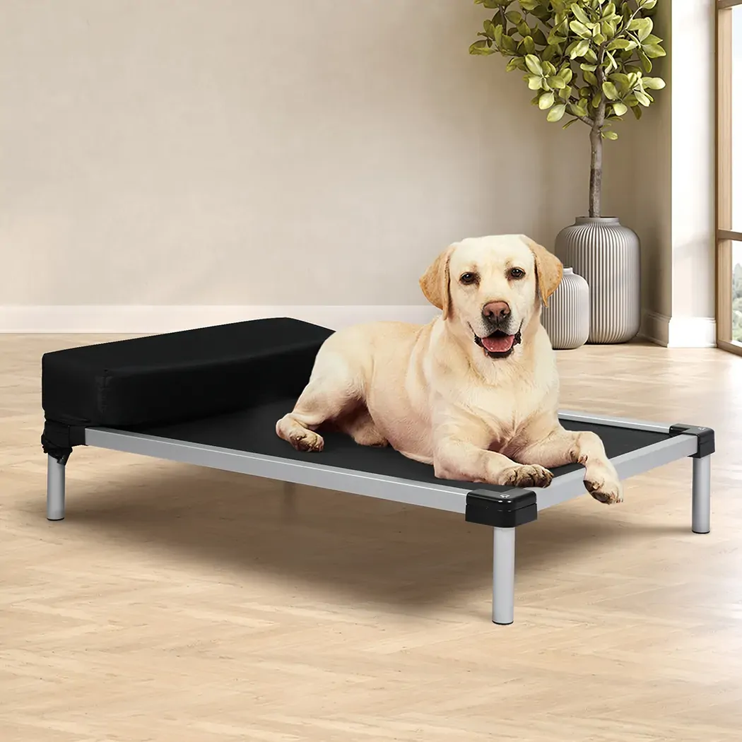Pet Trampoline Aluminium Frame L Black Large Price