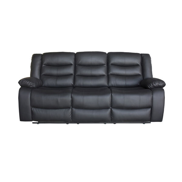 Fantasy Recliner PU Leather 3R+2R Black Price