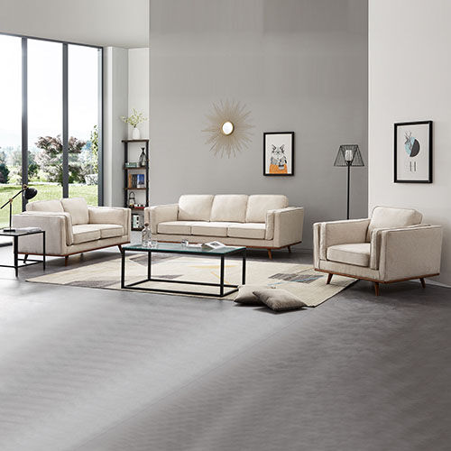York 3+2+1 Seater Beige Colour Price