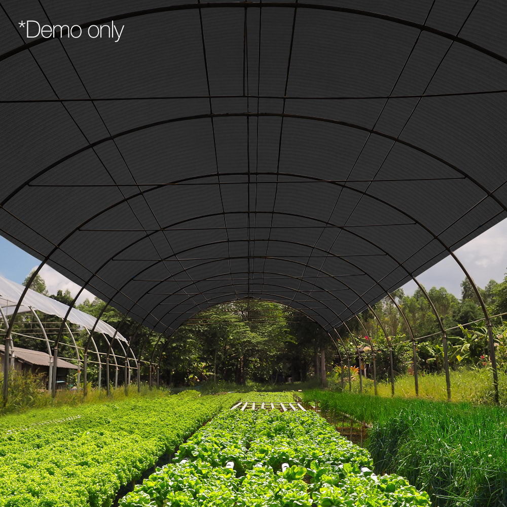Instahut 90% Shade Cloth 1.83x20m Shadecloth Sail Heavy Duty Black Price