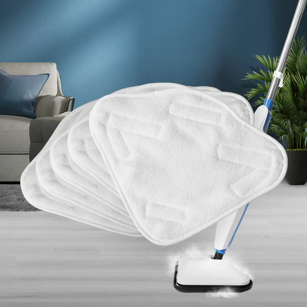5PCS Mop Cloth Steam Cleaner Handheld White,Blue Price