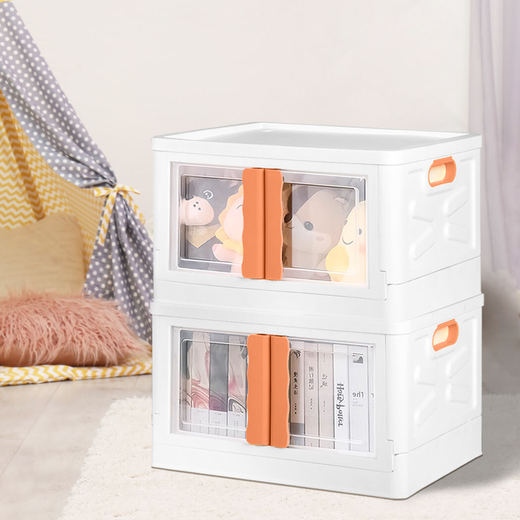 Storage Container Stackable Plastic Pink Price