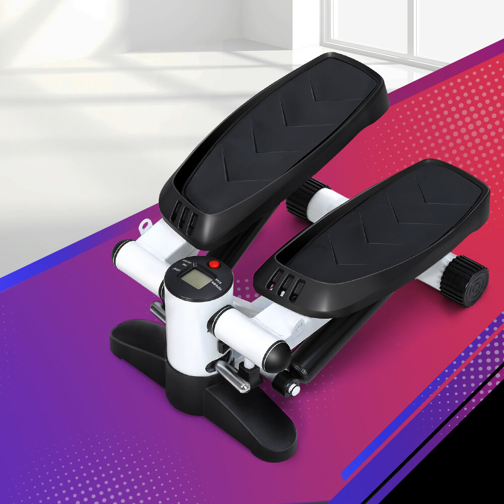 Everfit Mini Stepper with Resistance Rope Aerobic Trainer 150KG White Price