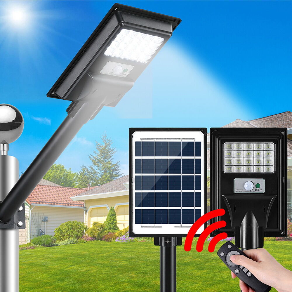 Leier 80 LED Solar Street Light Flood Motion Sensor Remote Price