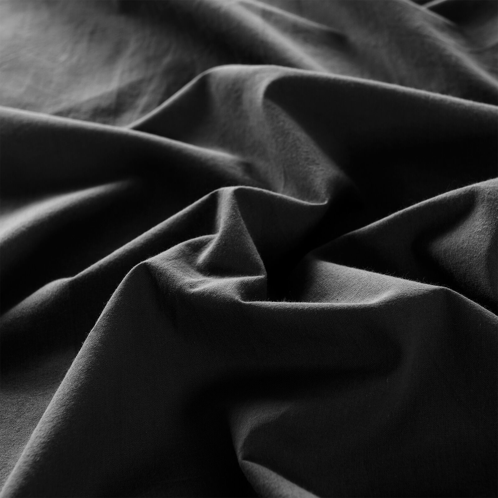Royal Comfort Vintage Washed 100% Cotton Quilt Cover Set Bedding Ultra Soft - Double - Charcoal Price