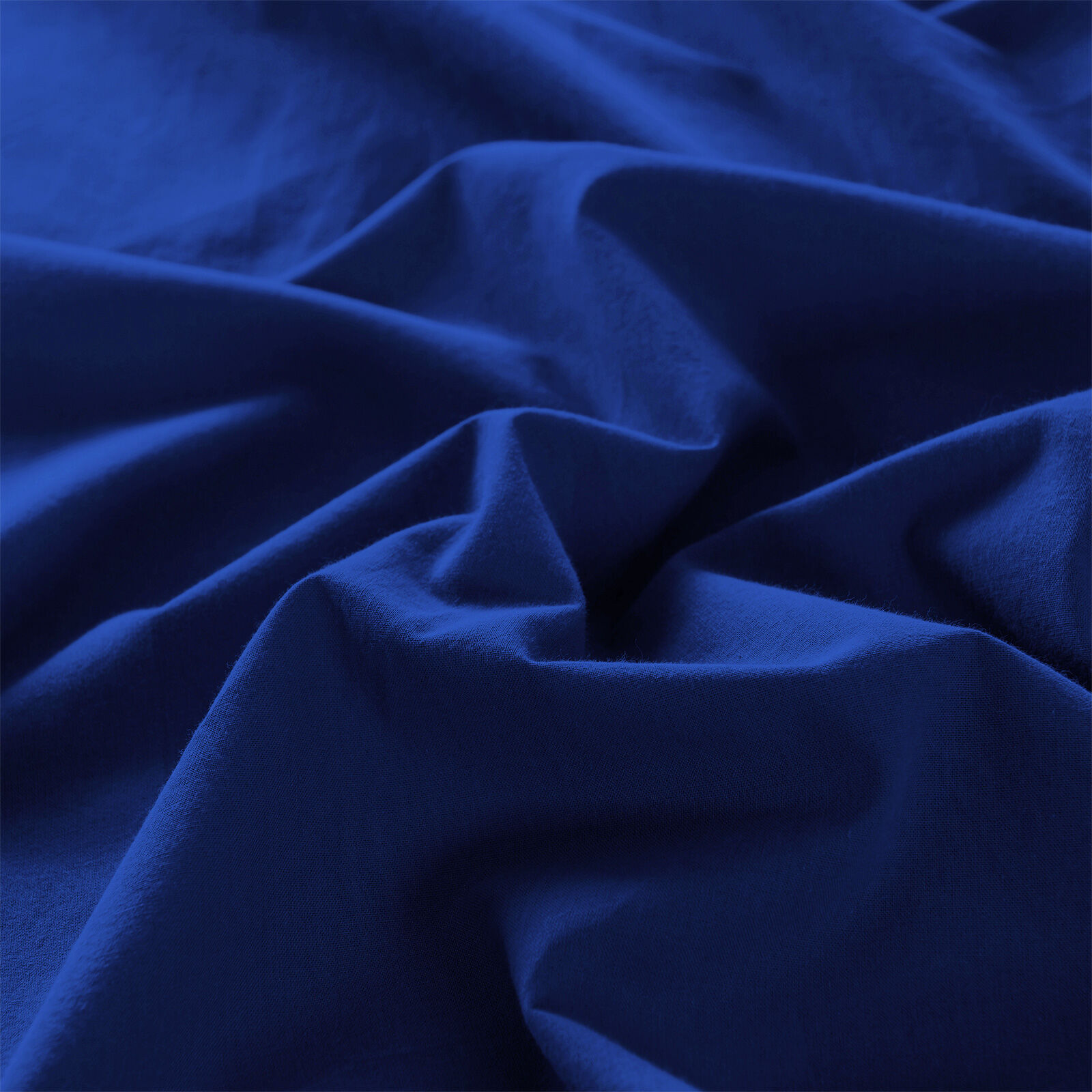 Royal Comfort Vintage Washed 100% Cotton Quilt Cover Set Bedding Ultra Soft - Double - Royal Blue Price