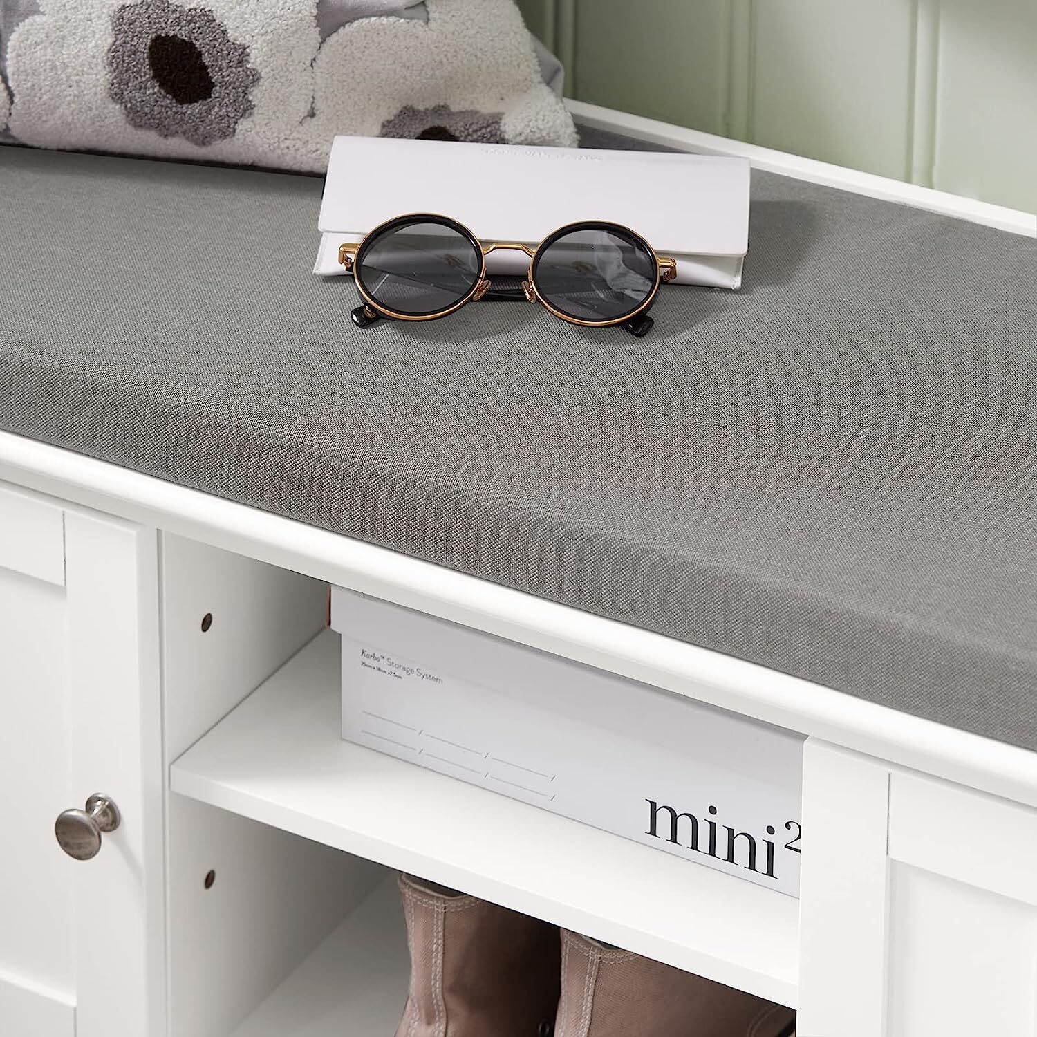 Shoe Cabinet Bench, White Price