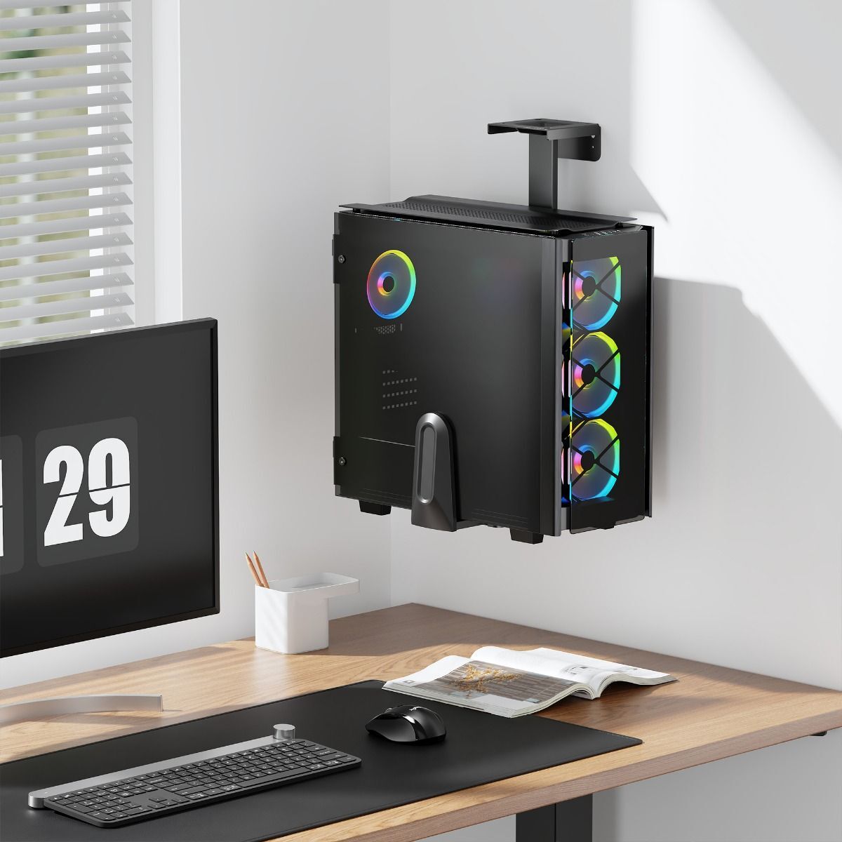 activiva Ultra-Wide Adjustable Wall & Under-Desk PC Mount Price