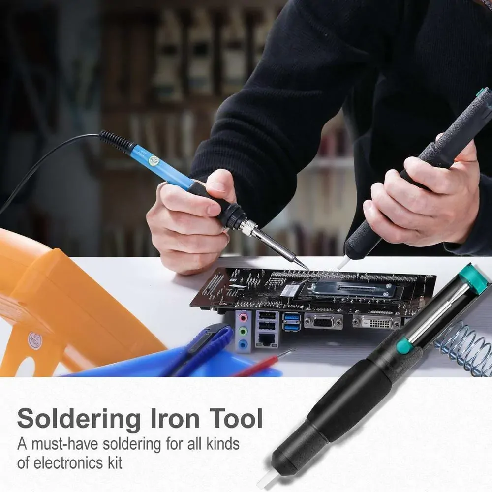 60W Soldering Iron Kit Welding Solder Station Wire Desoldering Pump Multimeter Price