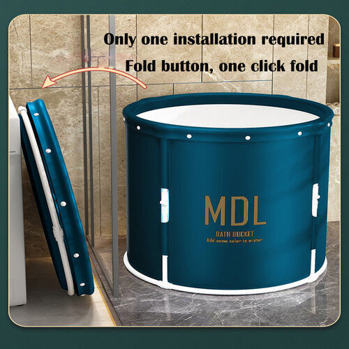 One-Click collapse Portable Foldable oxford Bathtub Water Tube Spa Bath Bucket 70x65cm Price