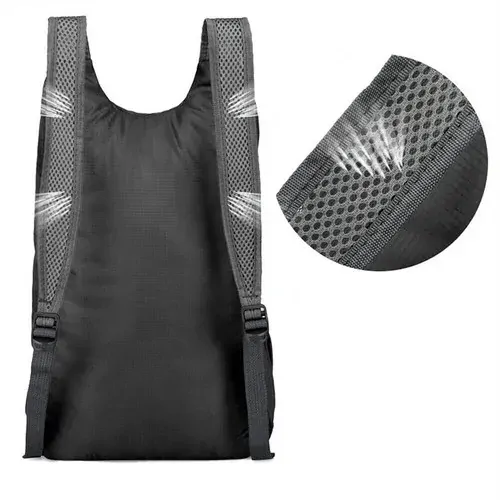 20L Black Waterproof Lightweight Backpack Portable Foldable Backpack Travel Outdoor Price