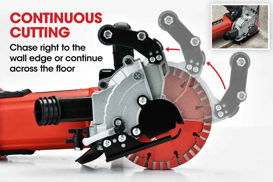 BAUMR-AG Wall Chaser Machine Concrete Chasing Tool Brick Grinder Electric Saw Price