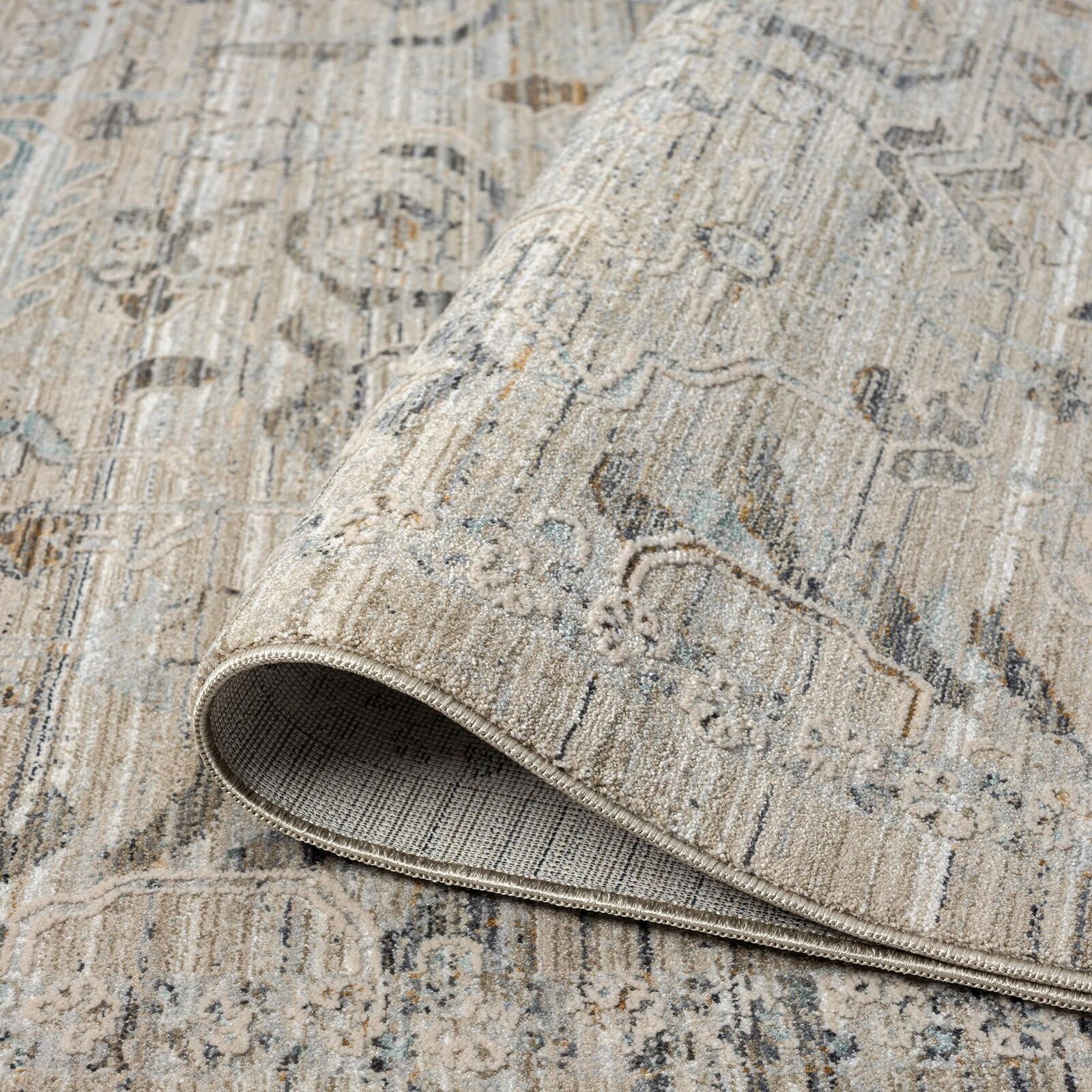 Aubre Contemporary Area Rug - Taupe - 120x180 Price