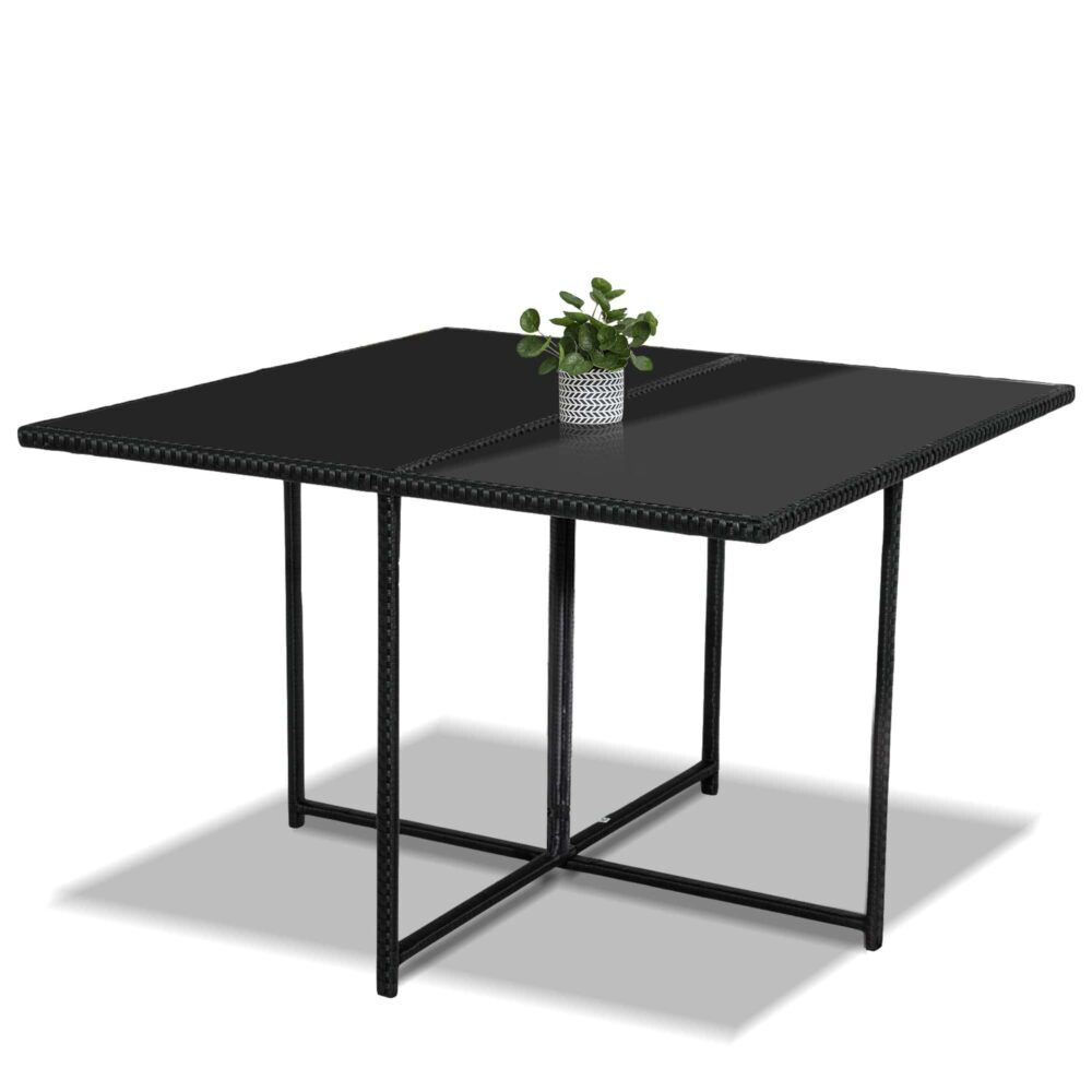 Horrocks 8 Seater Outdoor Dining Set-Black Price