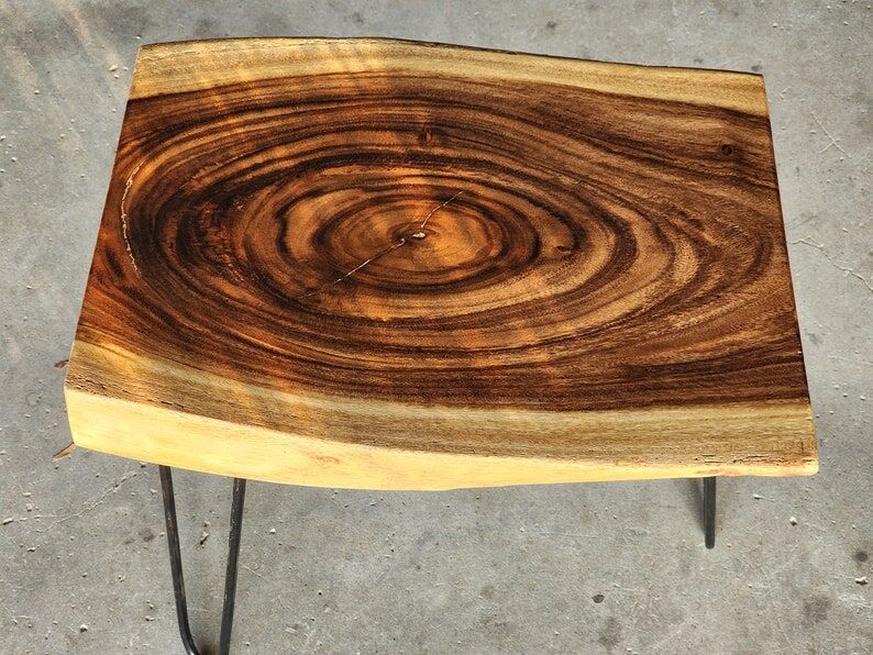Raintree Wood Live Edge Coffee Table-40-50 cm Price