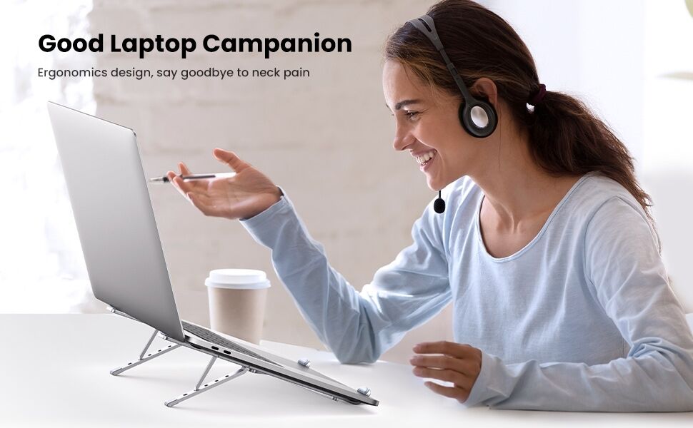 UGREEN 90312 Foldable Laptop Stand (Space Gray) Price